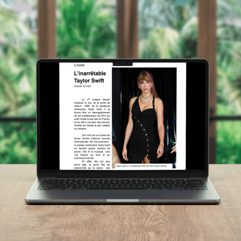 Portrait Taylor Swift